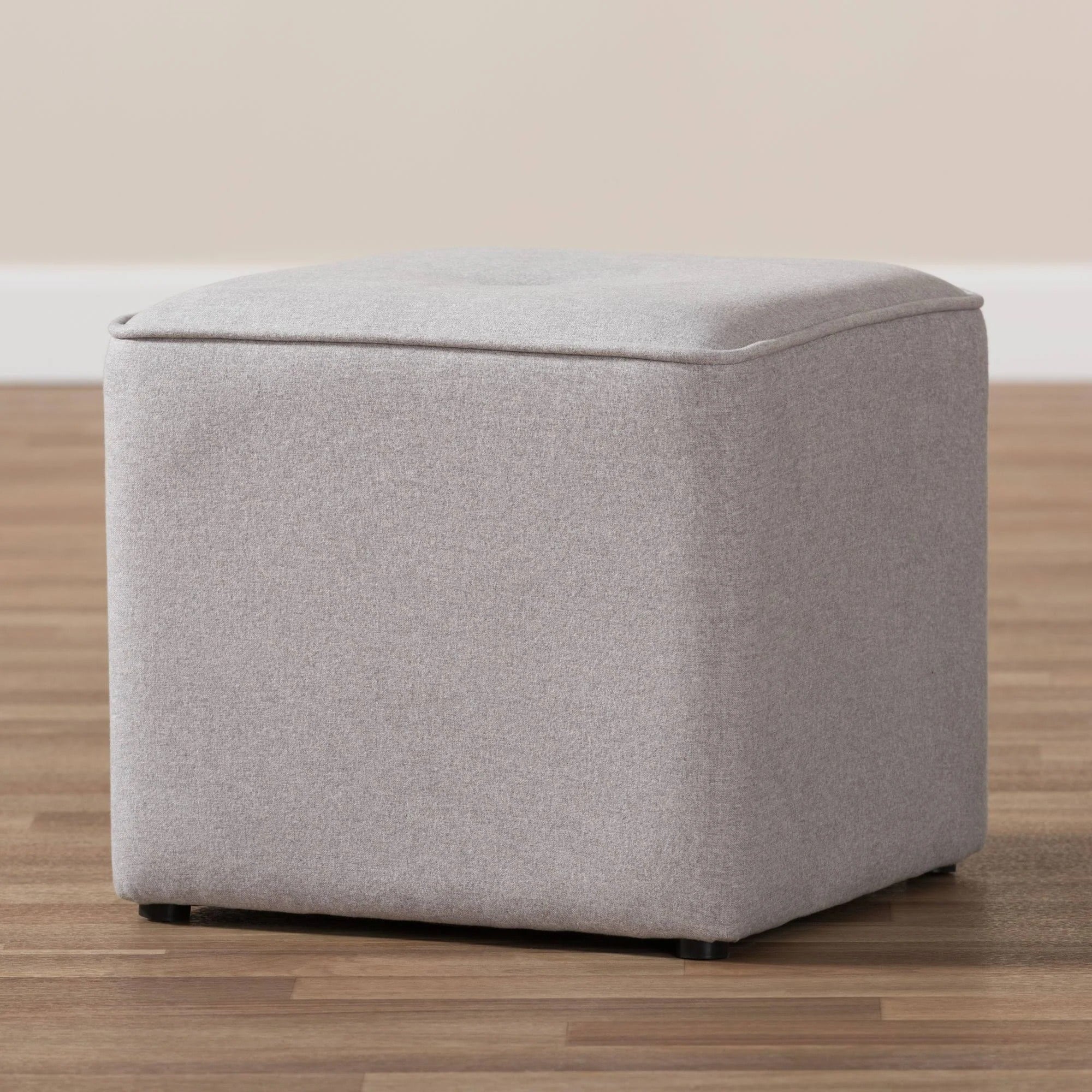 Jose Square Shape Ottoman Foam Cushioned pouffe Puffy for Foot Rest Home Furniture - Torque India